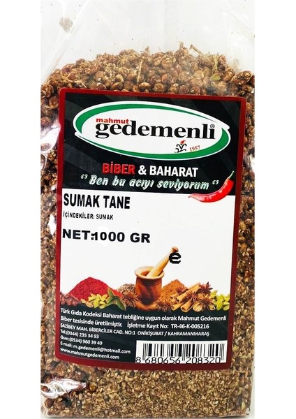 Sumak Tane 1 kg