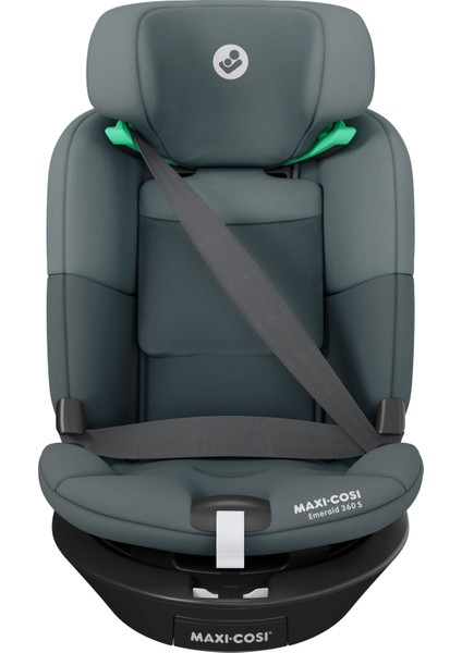 Emerald 360 S i-size İsofix'li 360 Dönebilir Yatabilir 0-36 kg Oto Koltuğu Tonal Graphite