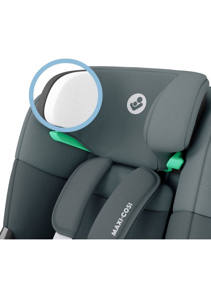 Emerald 360 S i-size İsofix'li 360 Dönebilir Yatabilir 0-36 kg Oto Koltuğu Tonal Graphite