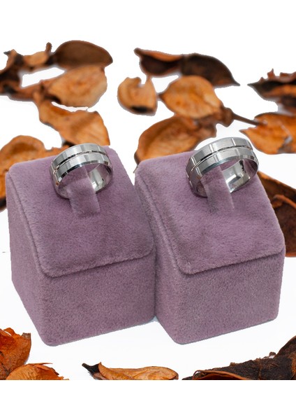 8 mm Rodyum Kaplama 925 Ayar Gümüş Alyans modelleri