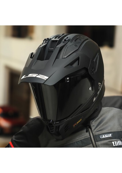 Pıoneer 2 Mat Siyah Kask