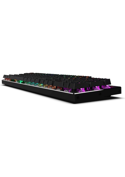 Devarajas K556 Rgb Türkçe Q 104 Tuş Mekanik Brown Switch Kablolu Oyuncu Klavyesi