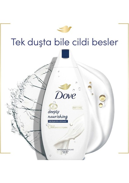 Deeply Nourishing Nemlendirici Duş Jeli 450 ml x 2 Adet indirimleri