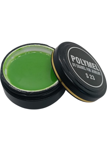 Kuyumculuk Için Soğuk UV Mine - Opak Yağ Yeşili- 20 Gr - S23