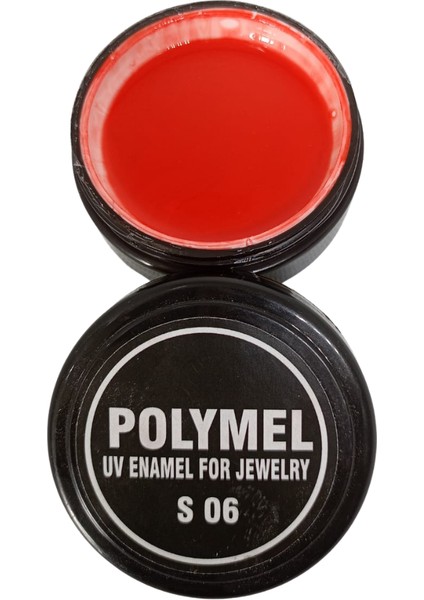 Kuyumculuk Için Soğuk UV Mine - Opak Ateş Kırmızısı- 20 Gr - S06