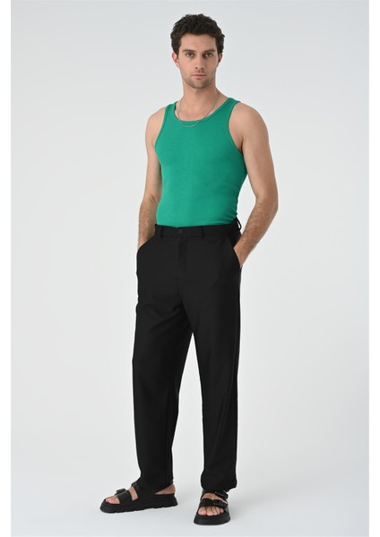 Ördek Yeşili Slim Fit Erkek Atlet