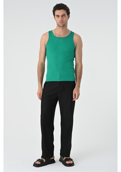 Ördek Yeşili Slim Fit Erkek Atlet fiyatları