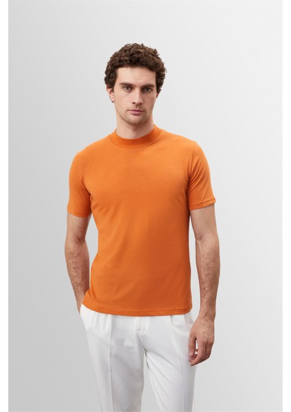 Oranj Slim Fit Basic T-Shirt