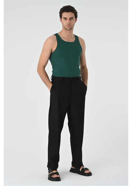 Yeşil Slim Fit Erkek Atlet