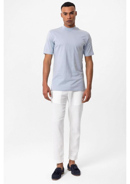 Bebe Mavi Slim Fit Basic T-Shirt modelleri