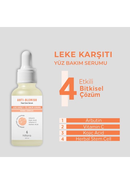 Leke Karşıtı Yüz Bakım Serumu