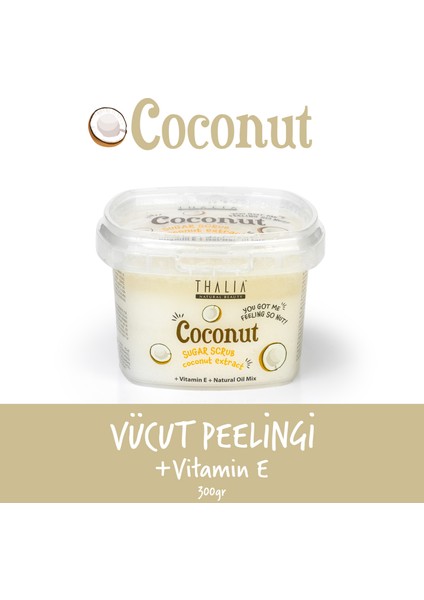 Hindistan Cevizi Kokulu Vücut Peelingi 300 gr