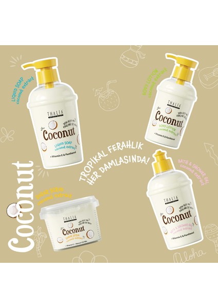 Hindistan Cevizi Kokulu Vücut Peelingi 300 gr modelleri