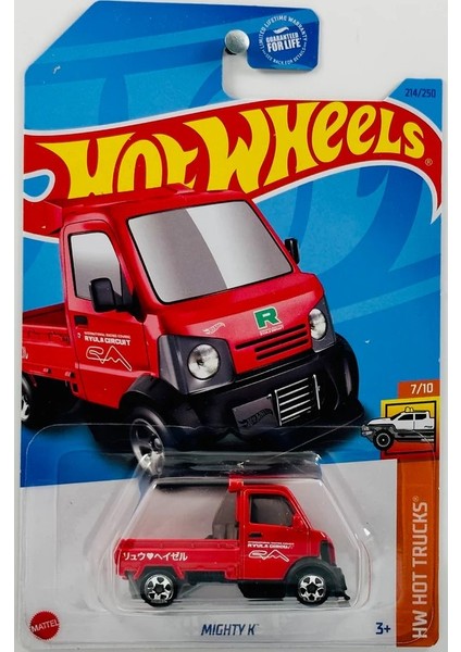 Tekli Arabalar Hw Hot Trucks 7/10 Mighty K 214/250 modelleri