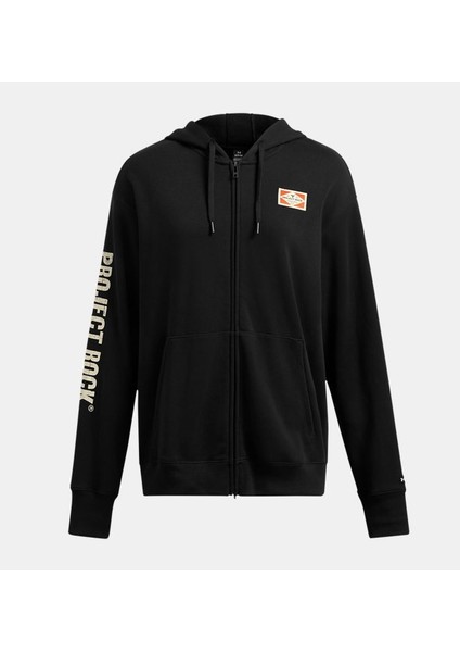 Kadın Ua Project Rock Heavyweight Tam Fermuarlı Hard At Wrk Sweatshirt 1386446-001
