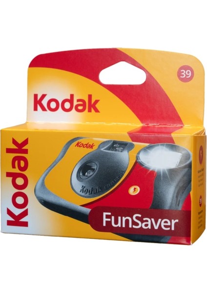 Funsaver 39 Pozluk Tek Kullanımlık Flaşlı Fotoğraf Makinesi