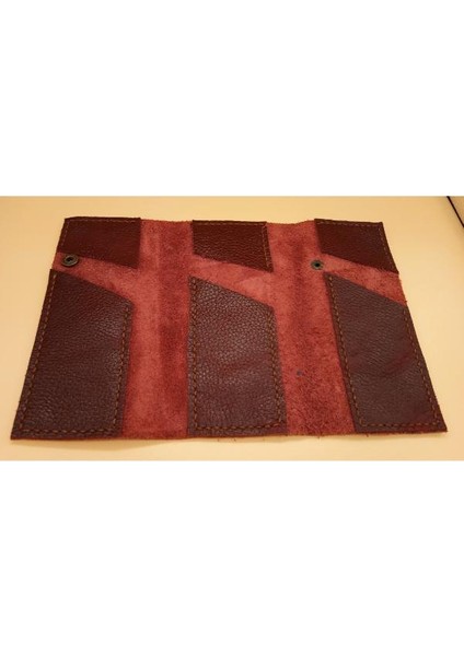 Erçek Deri Tamamen El Emeği Özel Kalemleriniz Için Kalemlik Kalemkutu (8*18CM ) 23T2 modelleri