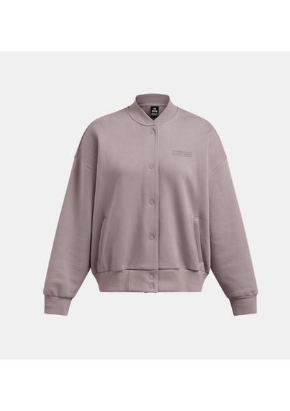 Kadın Ua Icon Fleece Varsity Ceket 1386502-015 indirimleri