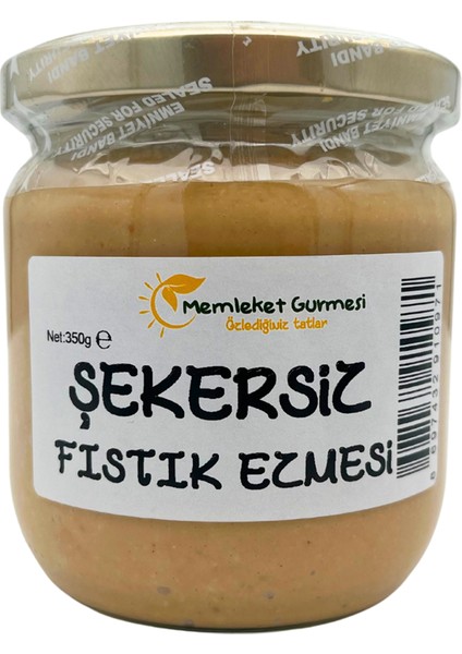 Şekersiz Fıstık Ezmesi 350 gr Mg