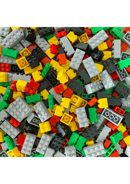 LegoClassic Uyumlu 2 Sandalyeli 250 Parça blok Ve 2 Adet Mini Figürlü Mega Aktivite Seti