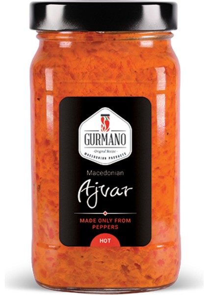 Ajvar Acı Sos 490 gr