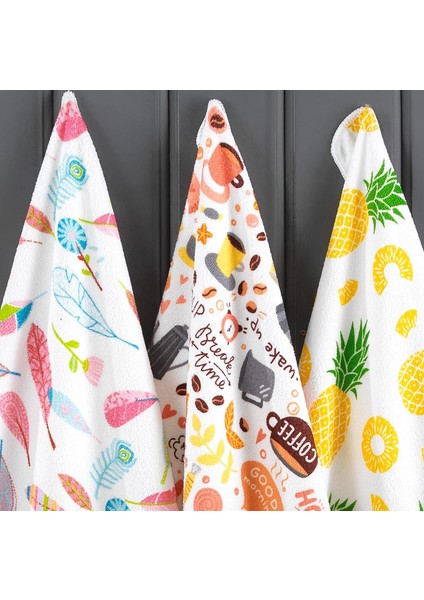 Microll Mikrofiber Desenli 3 Lü Temizlik Bezi 40X40 cm modelleri