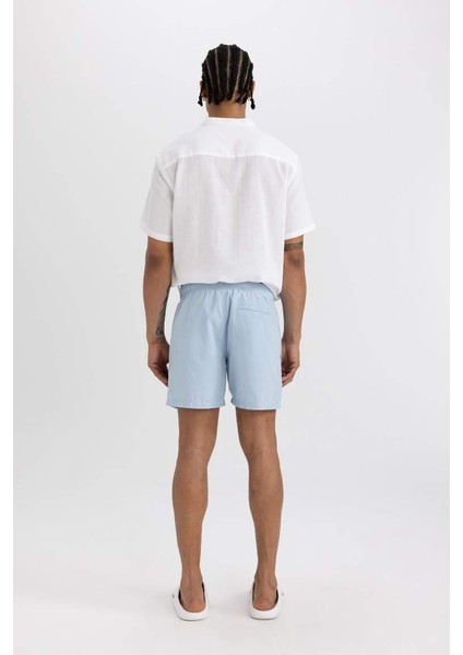 Basic File Astarlı Kısa Boy Deniz Şortu indirimleri