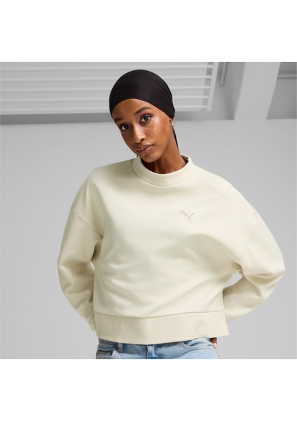 Classics Kadın Krem Sweatshirt (626637-87)