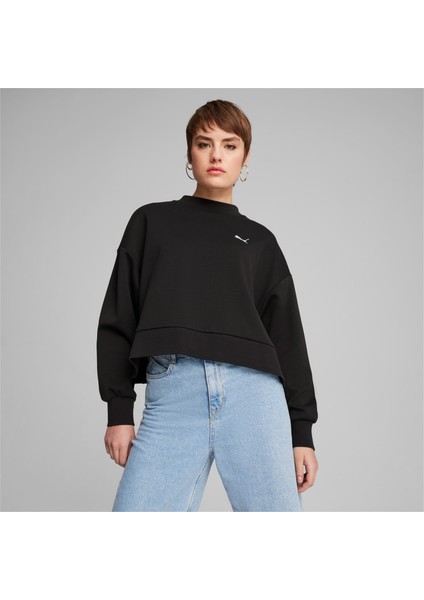 Classics Kadın Siyah Sweatshirt (626637-01)