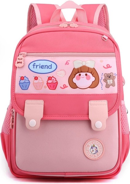 Anaokulu Sınıfı 1-3 Sınıf Omuz Sırt Çantası Anime Kız Sevimli Sırt Çantası (Yurt Dışından)
