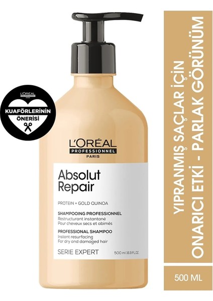 L'Oréal Professionnel Serie Expert Absolut Repair Yoğun Onarıcı Saç Bakım Seti