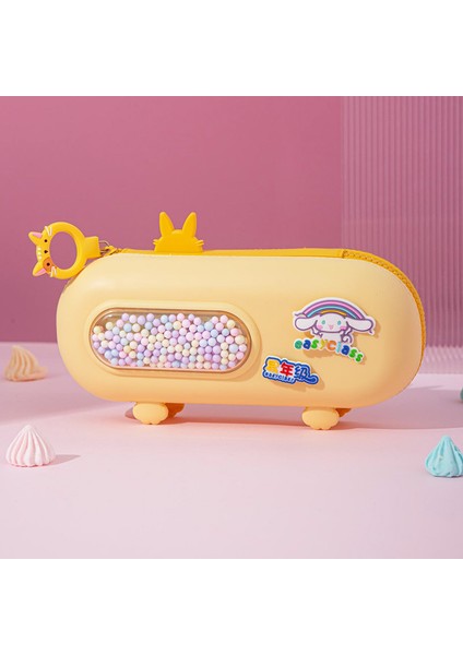 Yaratıcı Kabarcık Makinesi Kırtasiye Kutusu Çift Katmanlı Çok Fonksiyonlu Ekstra Büyük Kapasiteli Kalem Kutusu (Yurt Dışından)