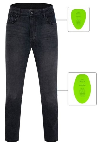 Vecton Ad Pro Black Kevlar Cordura Motosiklet Pantolonu