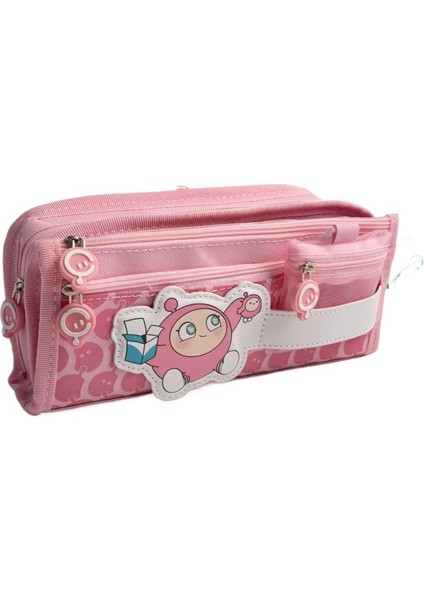 Yumurta Çocuk Partisi Çok Katmanlı Kalem Çantası Ins Tarzı Yüksek Görünümlü Büyük Kapasiteli Kalem Saklama Çantası Ilkokul Öğrencisi Kırtasiye Çantası (Yurt Dışından)