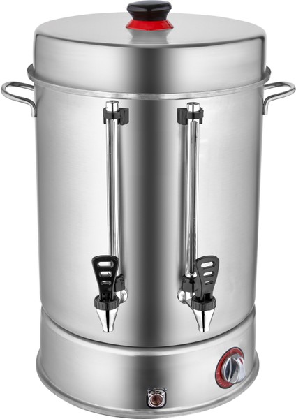 KUTLU TİCARET Kutlu 250 Bardak 23 Lt Çay Otomatı (Basmalı Metal Musluklu)