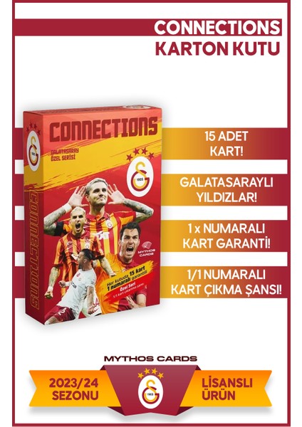 Mythos Cards Galatasaray / Connections Serisi 2023 - 2024