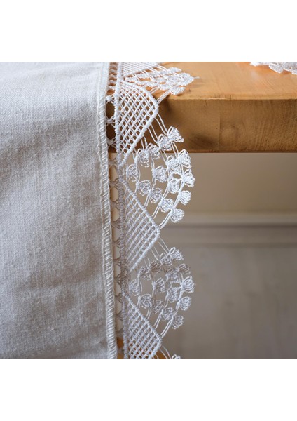 Zarif Dantelli Runner (40 x 140 Cm)
