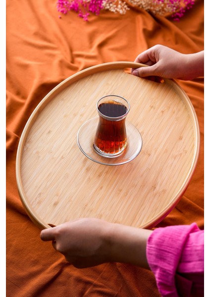 Bambu Sunum Tepsi - 45