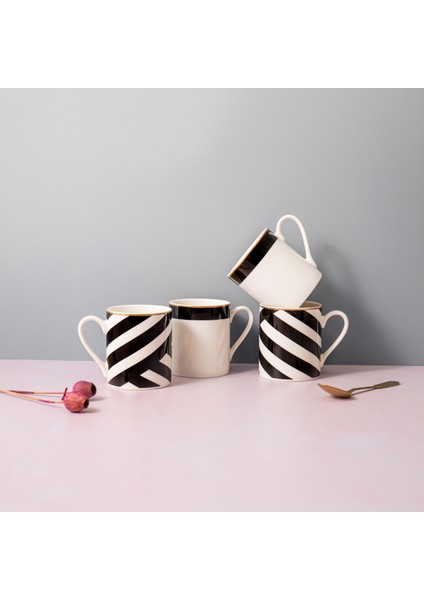 Mkldmugpk4 Luxe Deco Fine China 4lü 380ML Kupa Seti