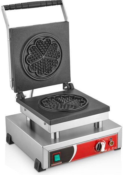 KUTLU TİCARET Kutlu Tekli Çiçek Waffle Makinesi