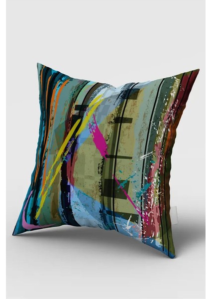 Etnik Desenli Bohem, Çift Taraflı, Ithal Kadife Kumaş, Çocuk Bebek Odası Kırlent Kılıfı