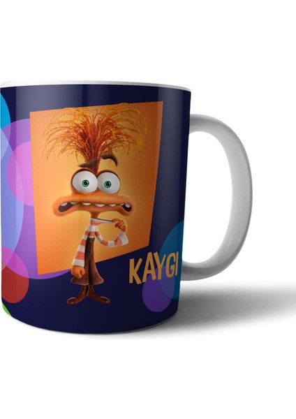 Ters Yüz Inside Out Kaygı Anxiety Kupa Bardak Model 2