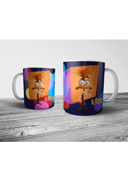 Ters Yüz Inside Out Kaygı Anxiety Kupa Bardak Model 2 fiyatları
