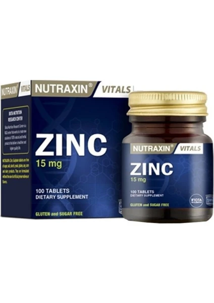 Zinc 15 Mg 100 Tablet