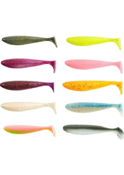 Joco Shaker 3.5'' 8.89CM 4 Adet Silikon Yem