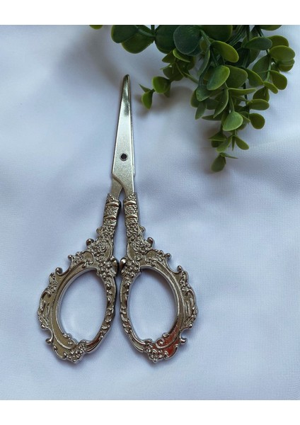 Söz Nişan Makası Nakışlı Gümüş Makas fırsatları