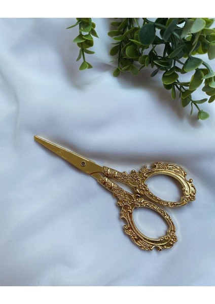 Söz Nişan Makası Nakışlı Gold Makas indirimleri