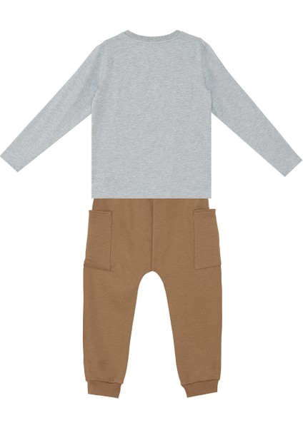 Cepte Kaplan Erkek Çocuk T-Shirt Pantolon Takım fırsatları