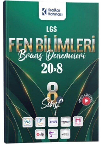 Lgs Fen Bilimleri Branş Denemeleri 20X8