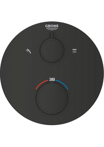 Grohtherm Termostatik Banyo/duş Bataryası 2 Çıkışlı Divertörlü - 1022082430